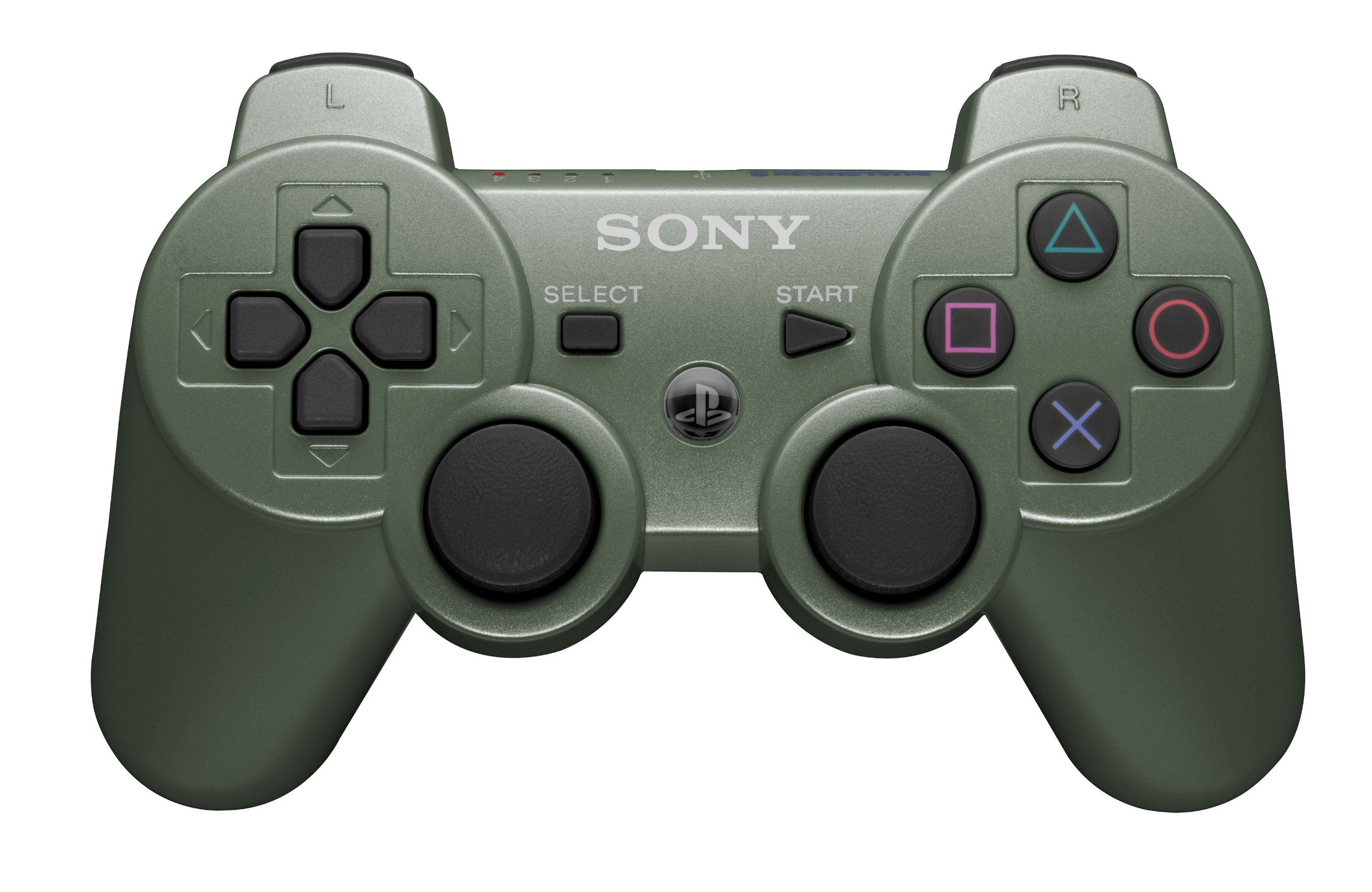 PlayStation 3 Dualshock 3 Wireless Controller - Jungle Green PS3 - Video Game Accessory - Used - CaveGamers