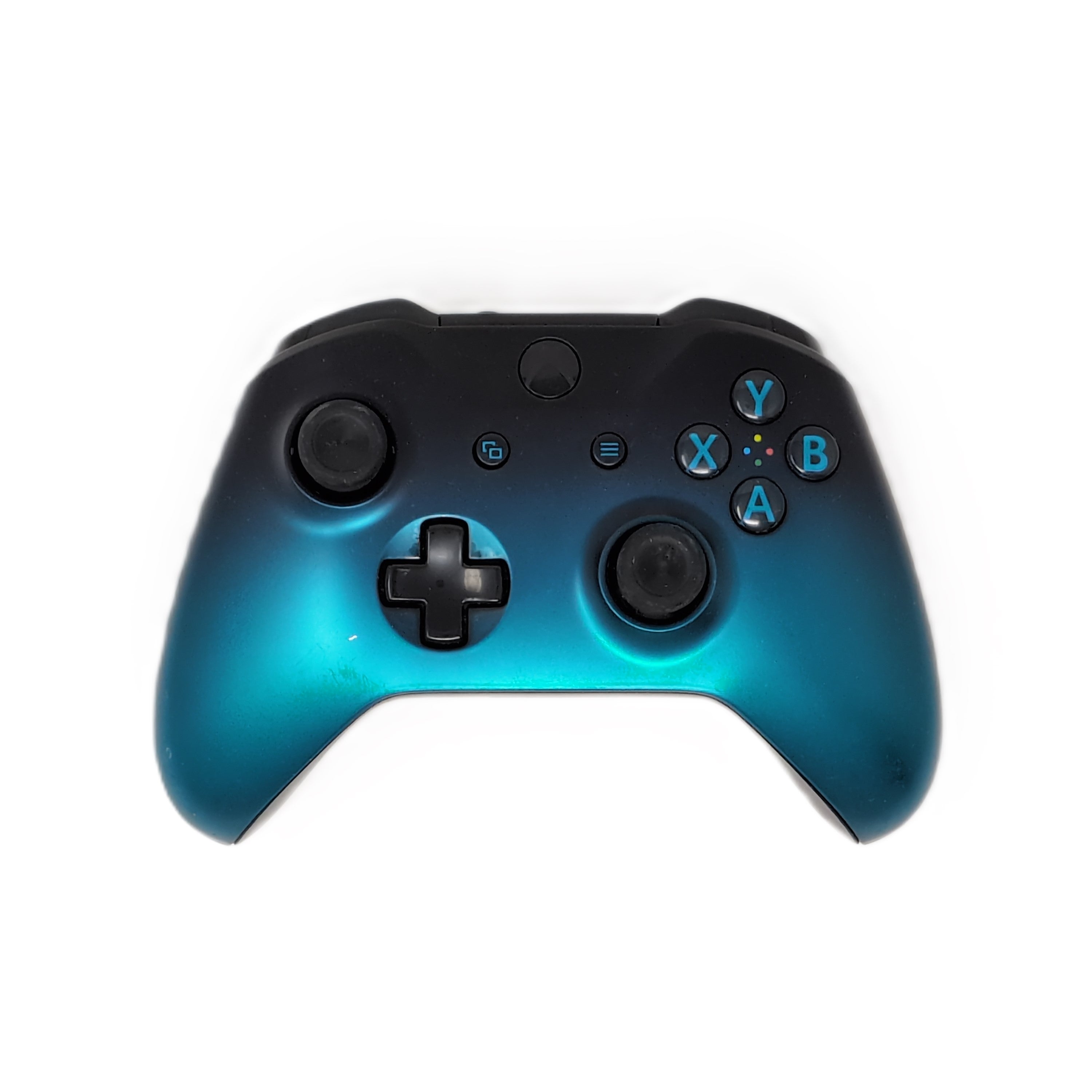 Xbox One Wireless Controller - Ocean Shadow Blue - Video Game Accessory - Used - CaveGamers