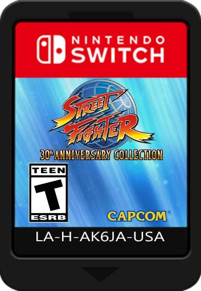 Street Fighter 30th Anniversary Collection Switch - Video Game - Used - CaveGamers - Image 3