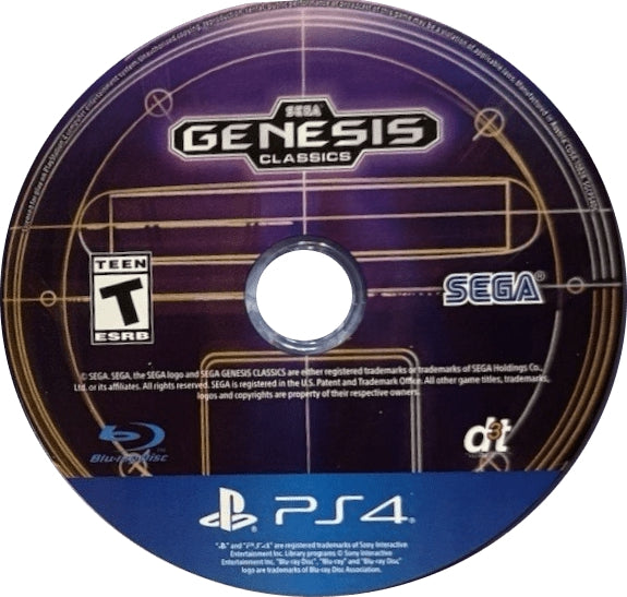 Sega Genesis Classics PS4 - Video Game - Used - CaveGamers - Image 2