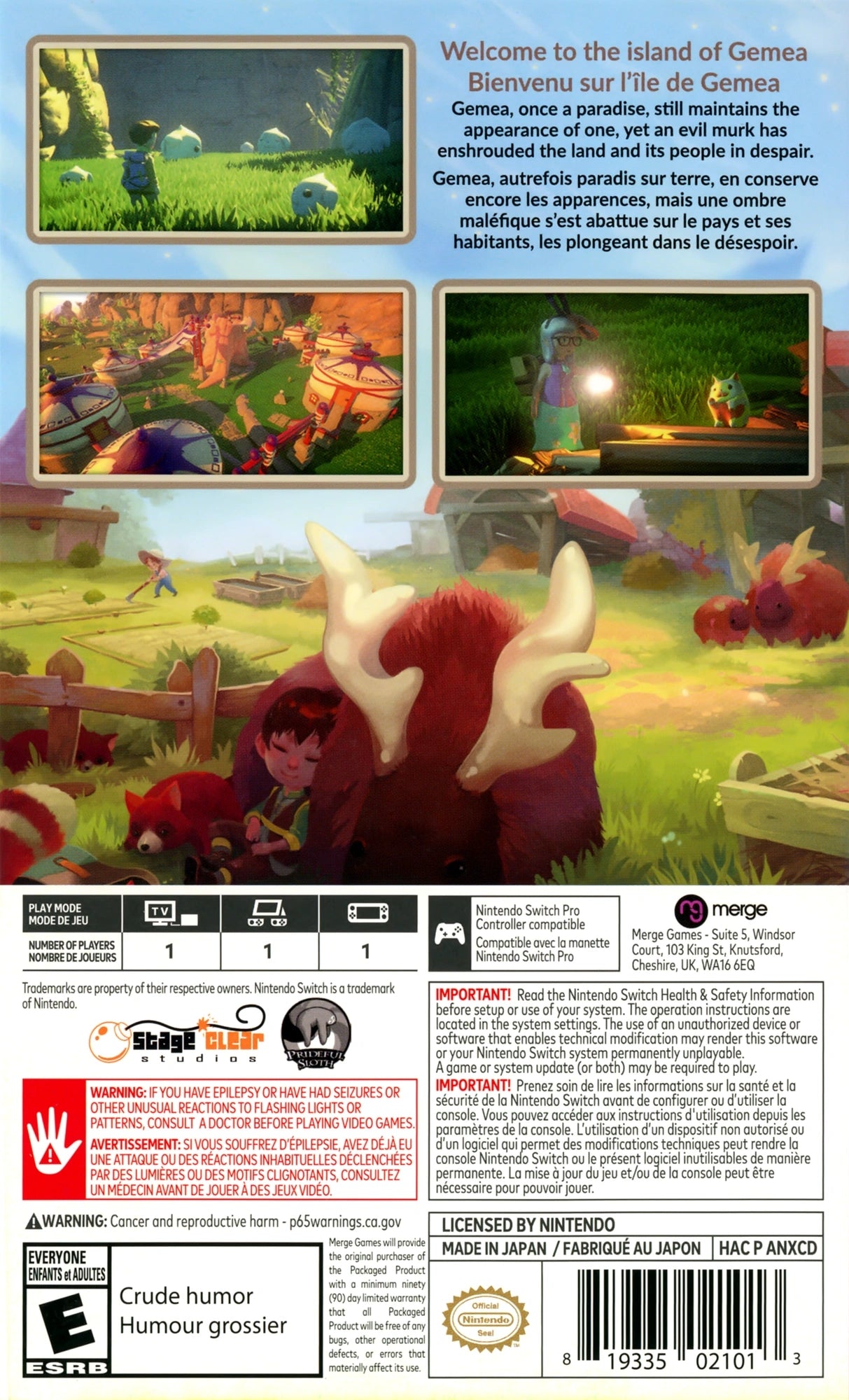 Yonder: The Cloud Catcher Chronicles Switch - Video Game - Used - CaveGamers - Image 2