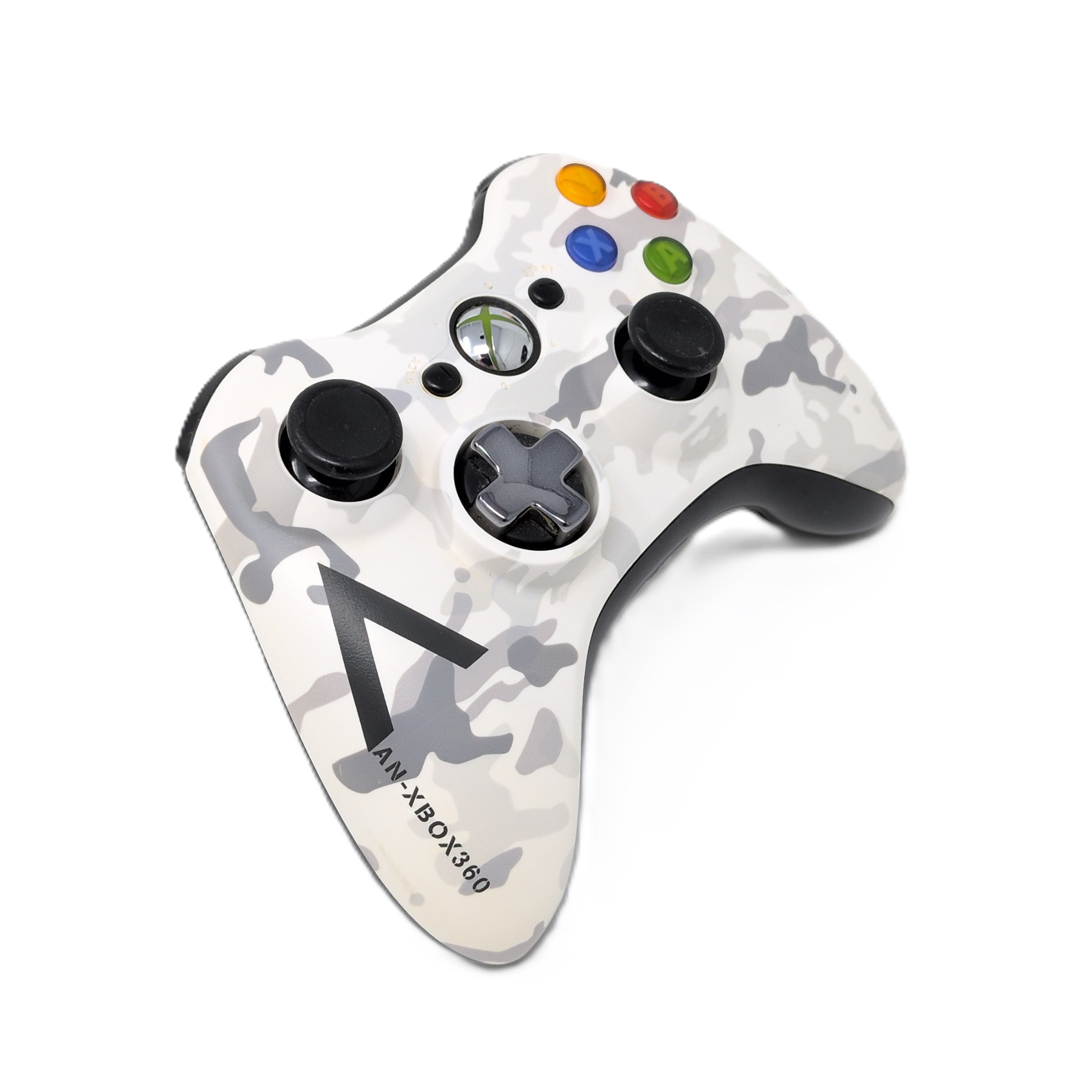 Xbox 360 Wireless Controller - Arctic Camo - Video Game Accessory - Used - CaveGamers - Image 6