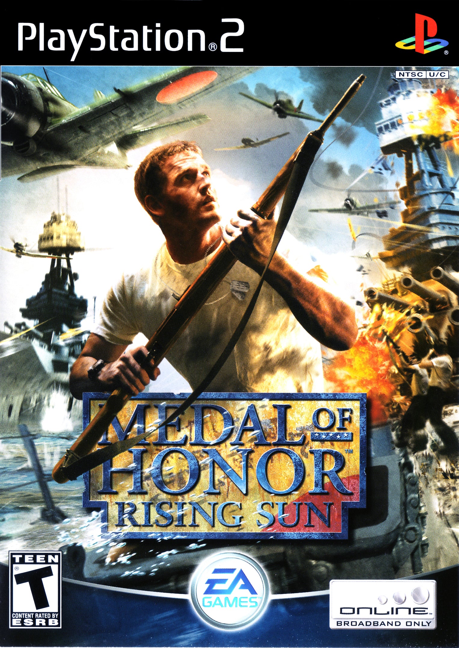 Medal of Honor:  Rising Sun PS2 - Video Game - Used - CaveGamers