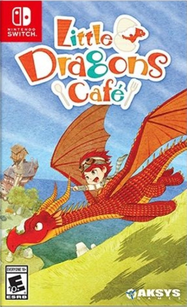 Little Dragons Cafe Switch - Video Game - Used - CaveGamers