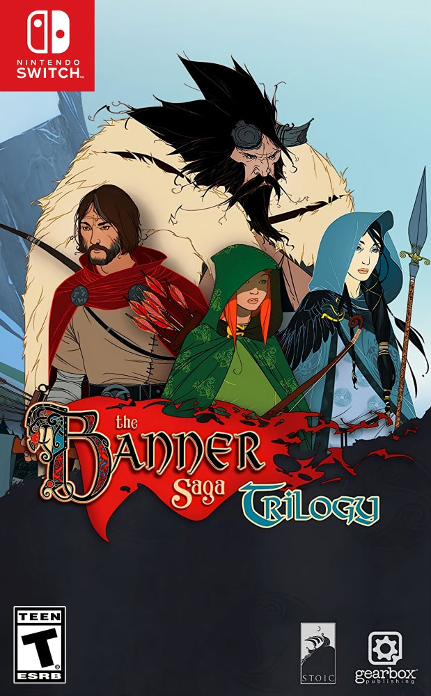 Banner Saga Trilogy Switch - Video Game - Used - CaveGamers