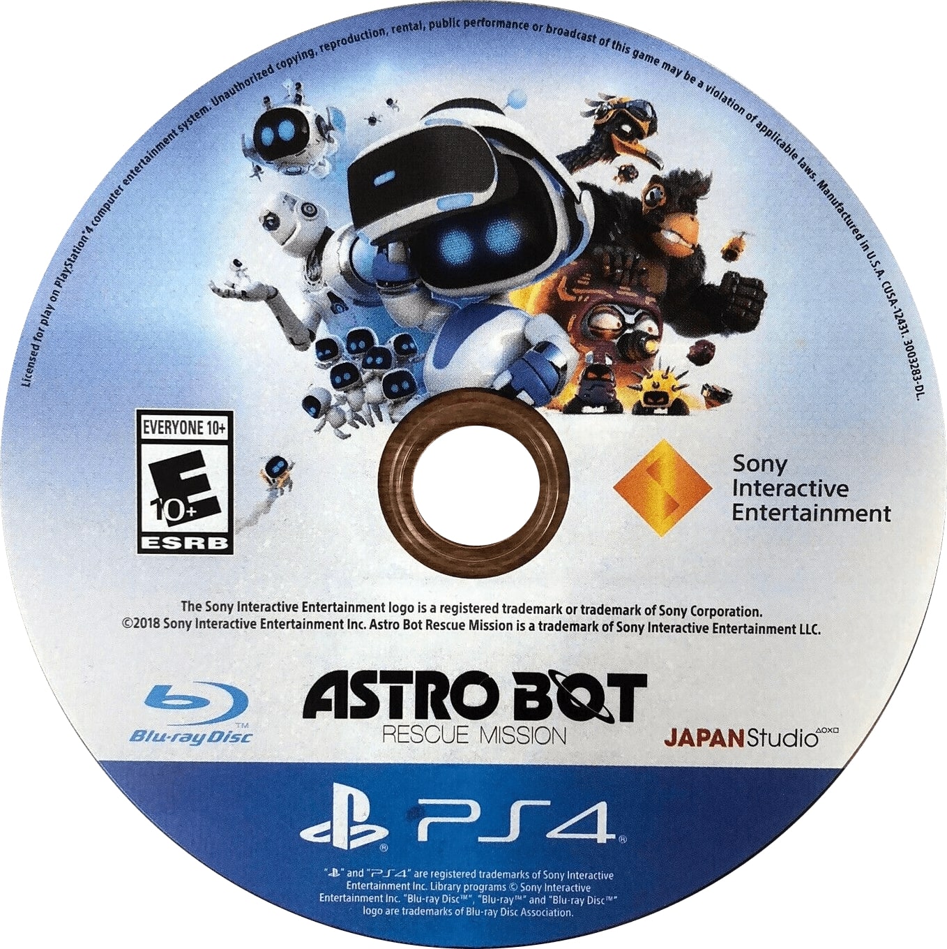 Astro Bot Rescue Mission PS4 - Video Game - Used - CaveGamers - Image 3