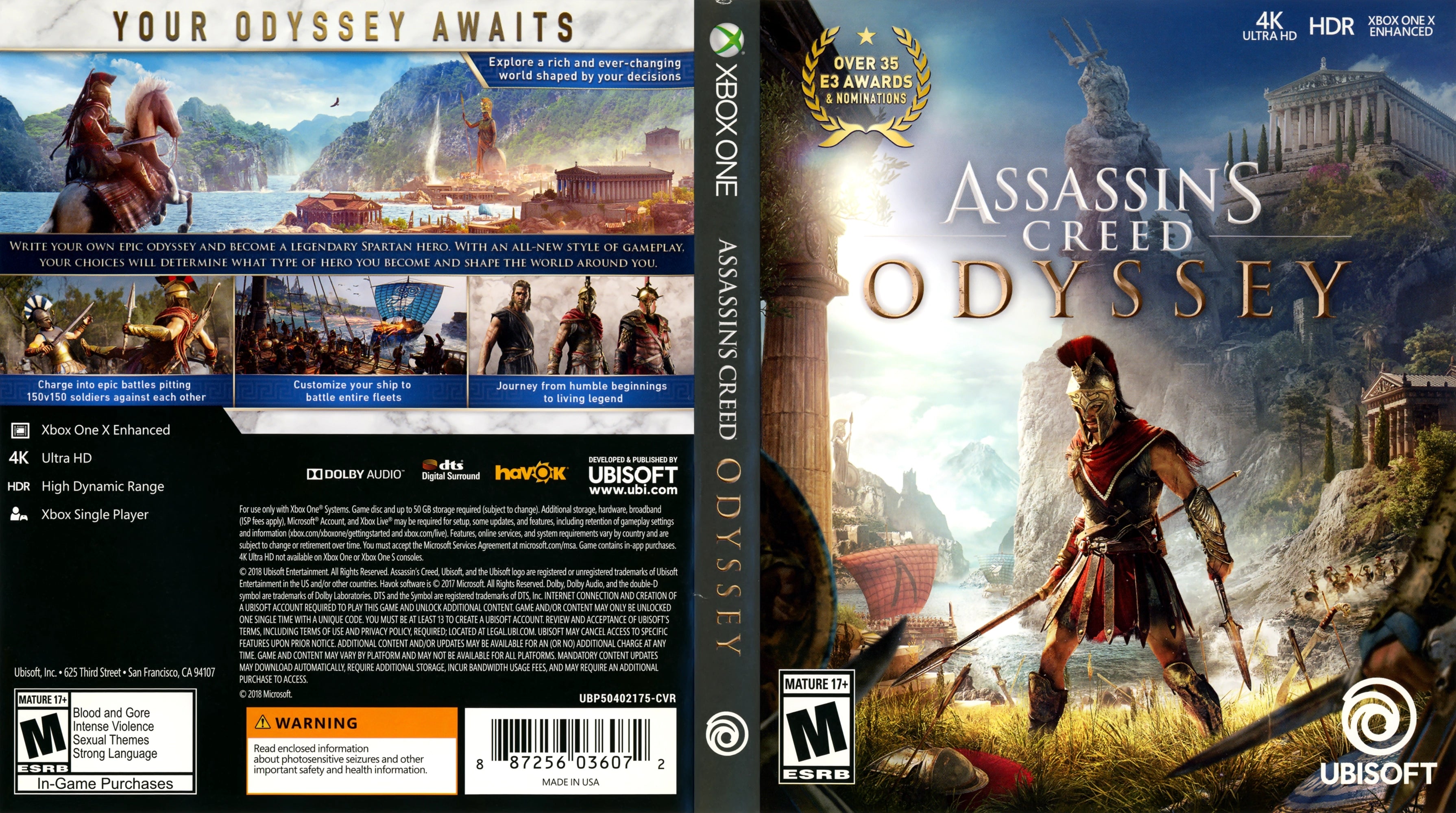 Assassin's Creed Odyssey Xbox One - Video Game - Used - CaveGamers - Image 4