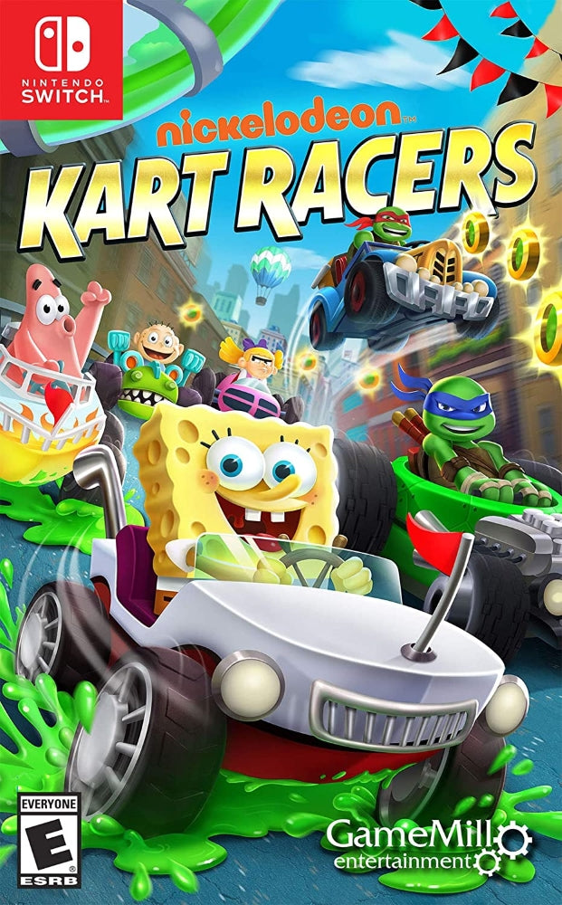 Nickelodeon Kart Racers Switch - Video Game - Used - CaveGamers