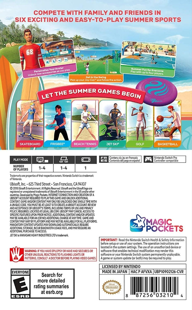Sports Party Switch - Video Game - Used - CaveGamers - Image 2