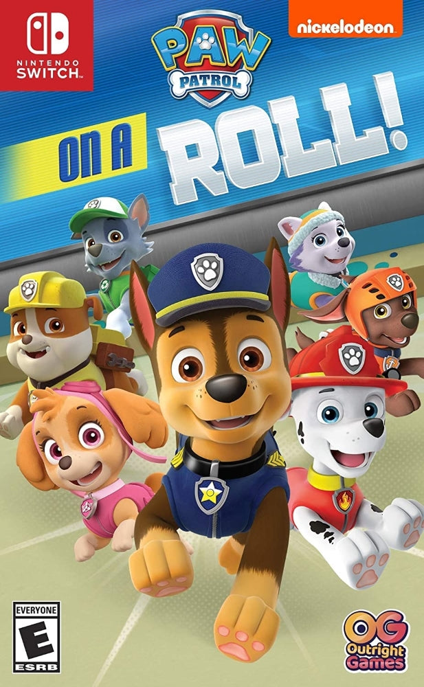 Paw Patrol on a Roll Switch - Video Game - Used - CaveGamers