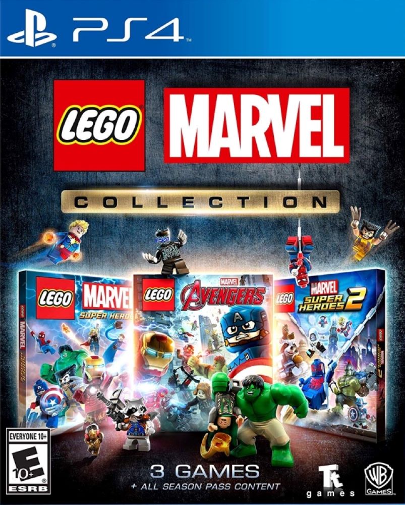 LEGO Marvel Collection PS4 - Video Game - Used - CaveGamers
