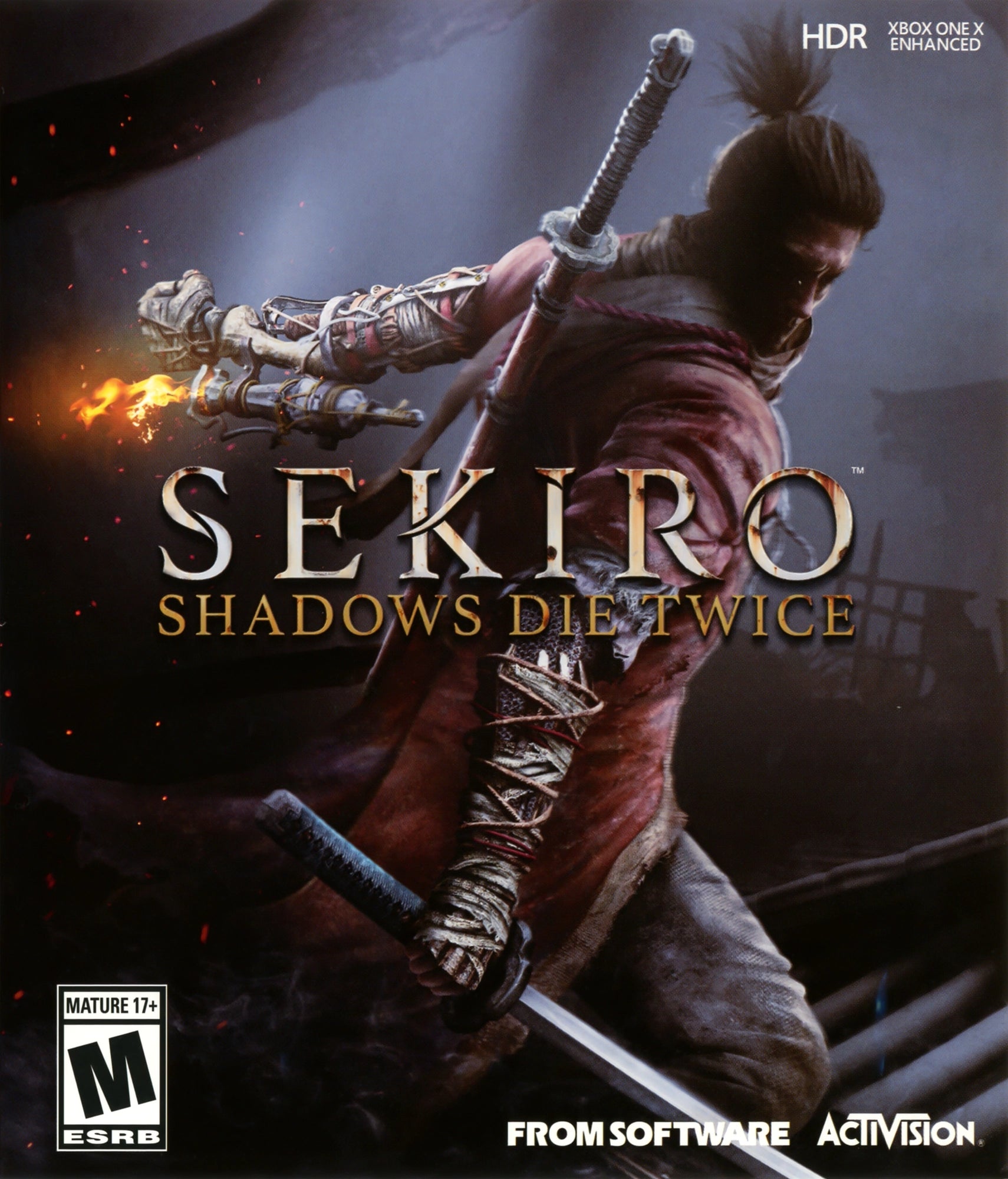 Sekiro: Shadows Die Twice Xbox One - Video Game - Used - CaveGamers