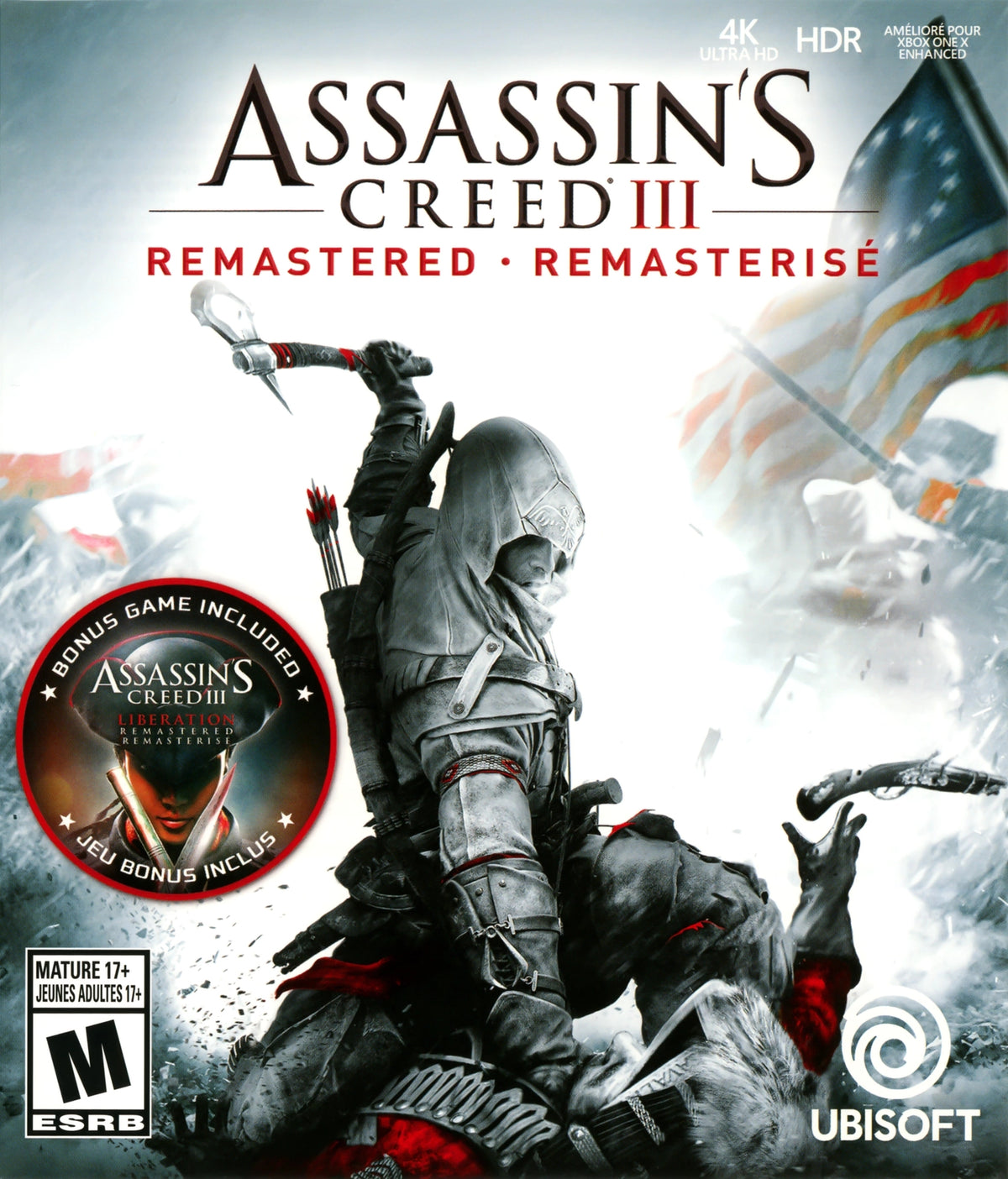 Assassin's Creed III Remastered Xbox One - Video Game - Used - CaveGamers