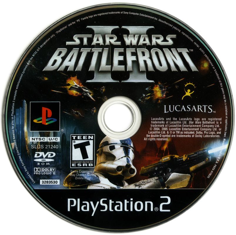 Star Wars Battlefront II PS2 - Video Game - Used - CaveGamers - Image 3