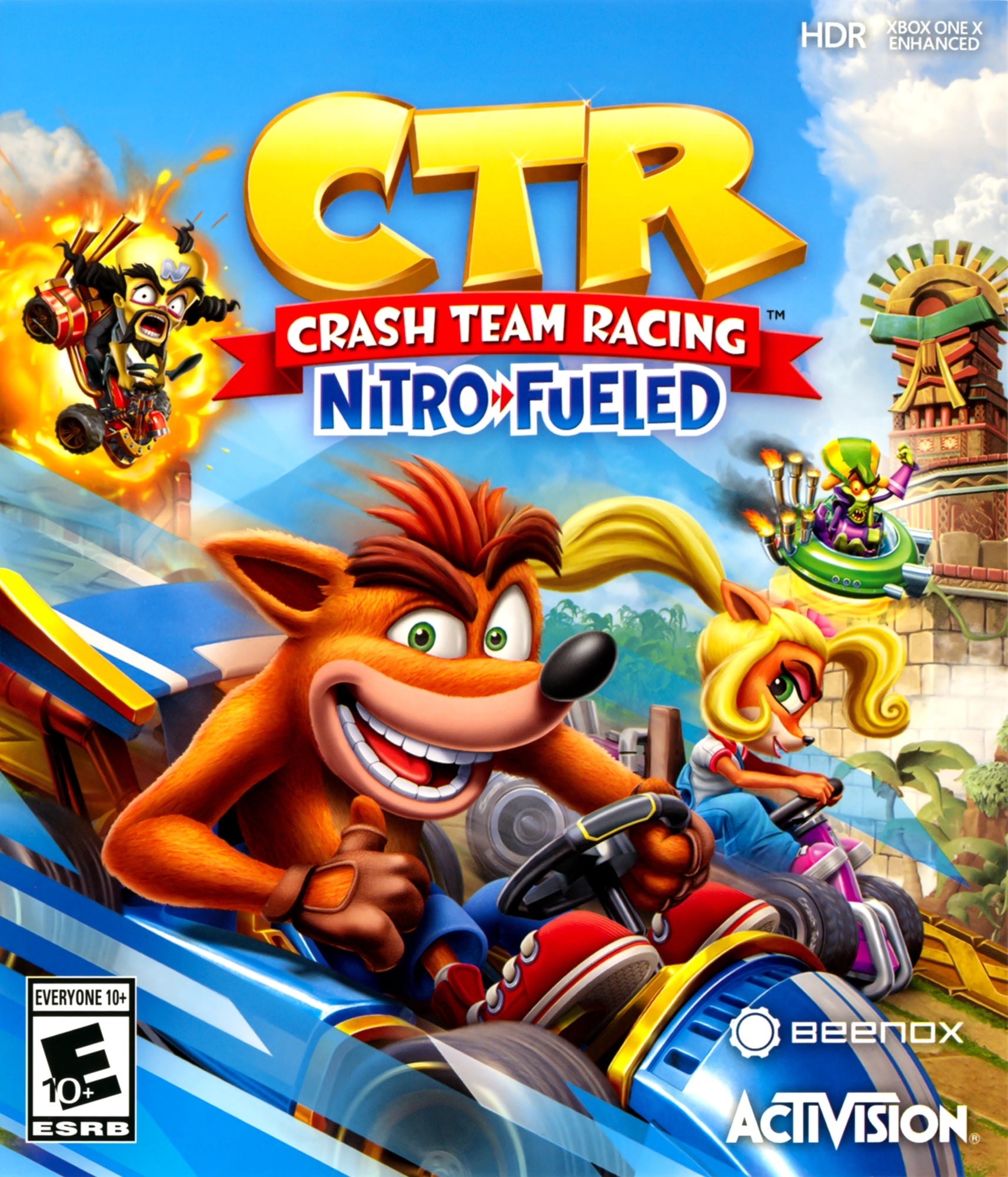 CTR: Crash Team Racing: Nitro Fueled Xbox One - Video Game - Used - CaveGamers