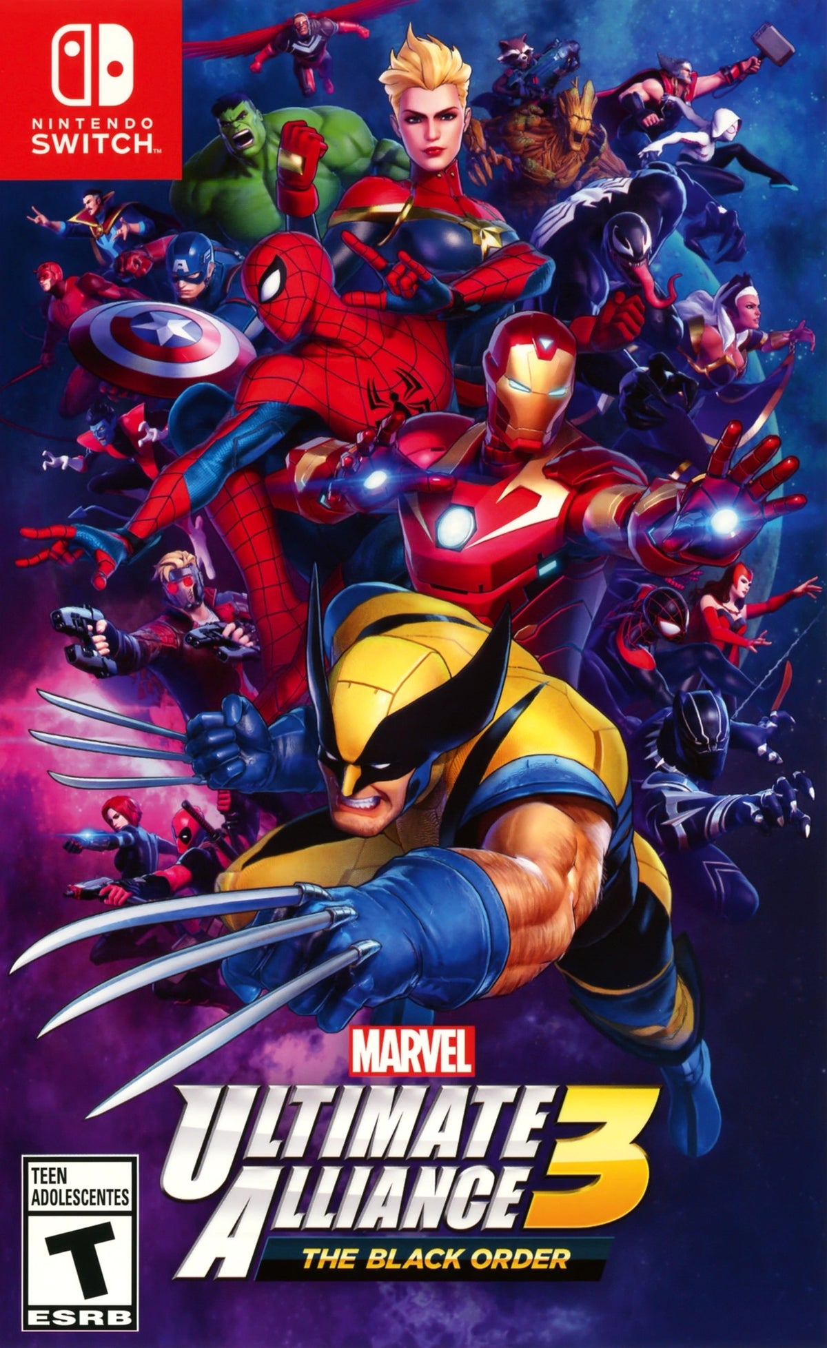 Marvel Ultimate Alliance 3: The Black Order Switch - Video Game - Used - CaveGamers