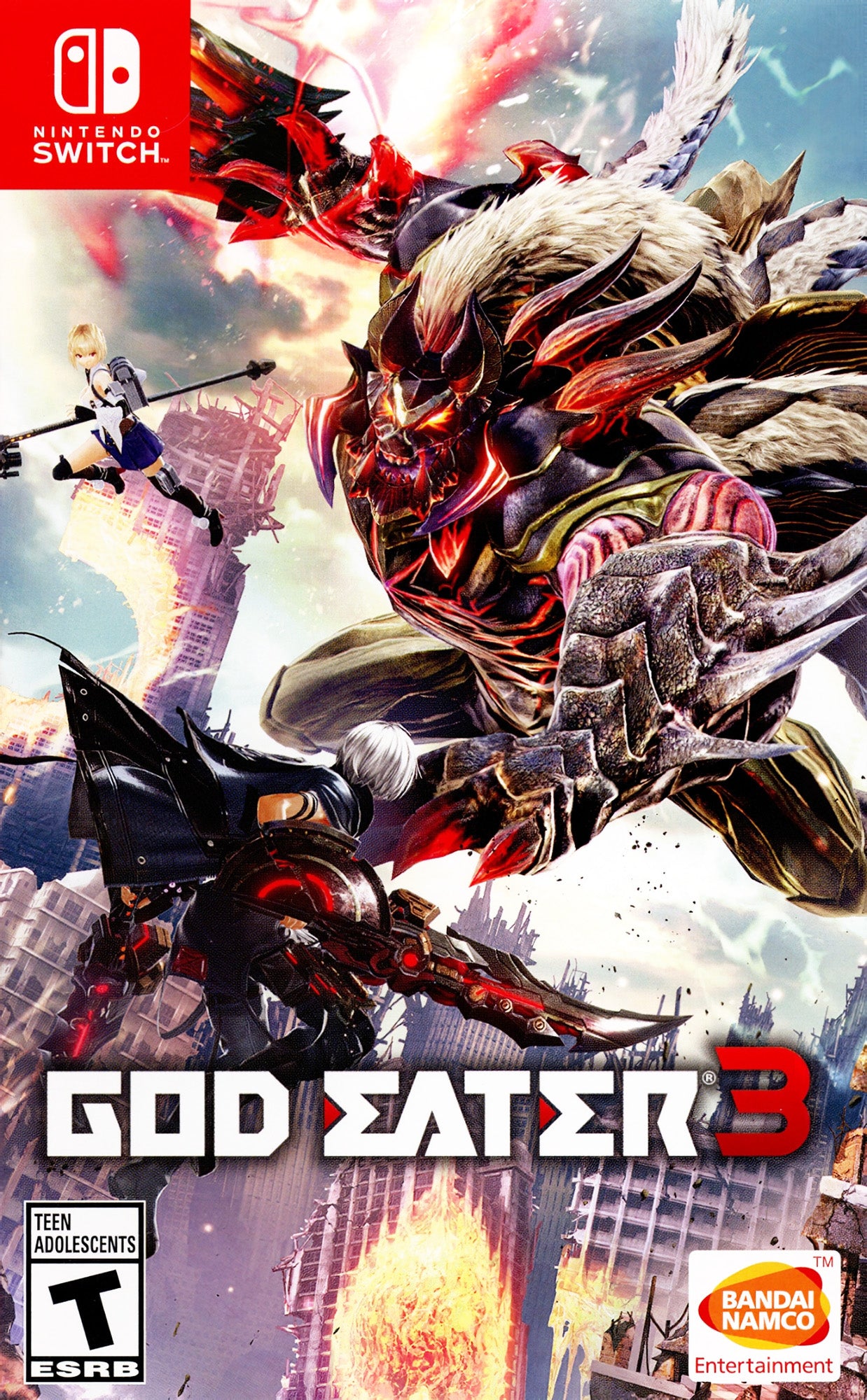 God Eater 3 Switch - Video Game - Used - CaveGamers