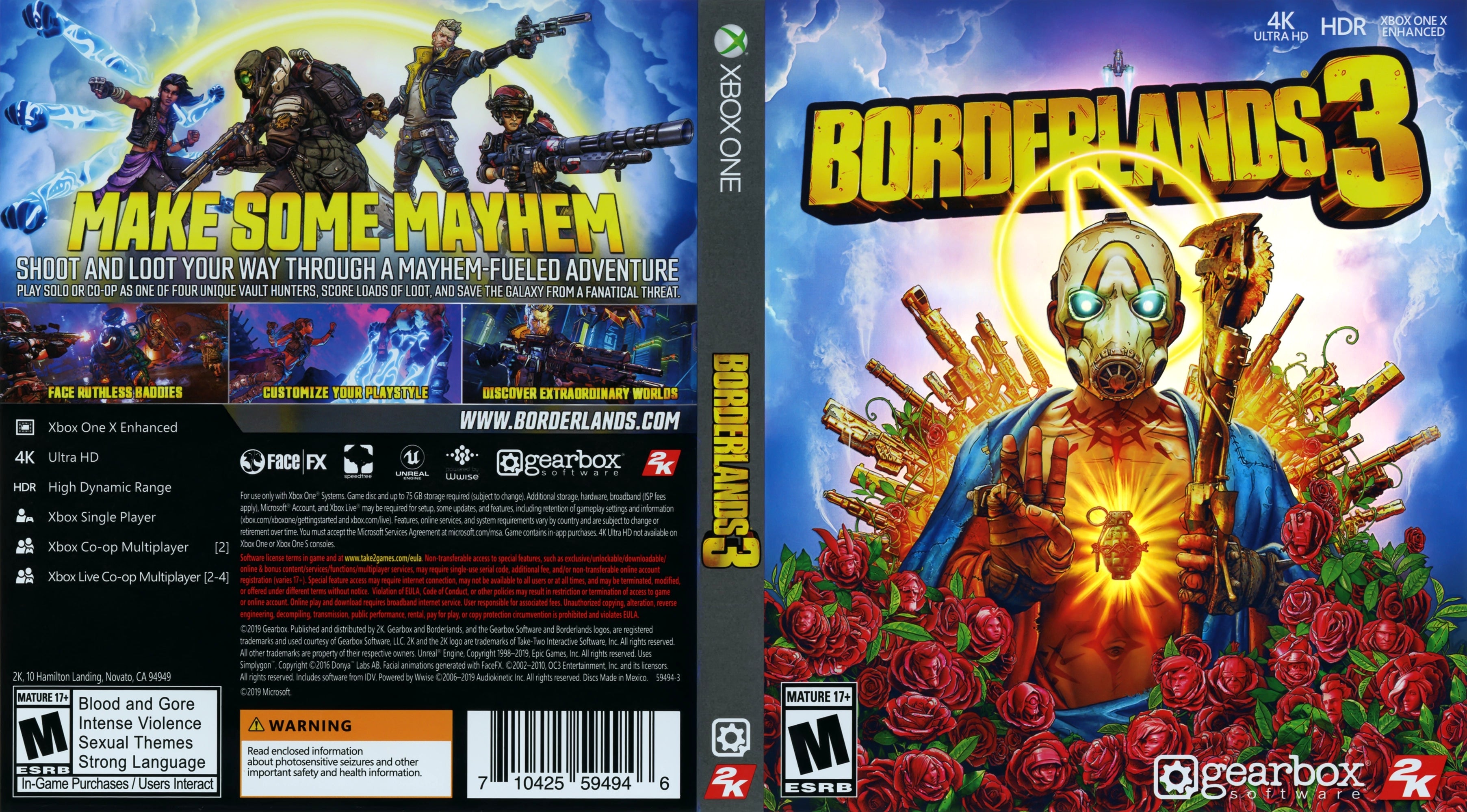 Borderlands 3 Xbox One - Video Game - Used - CaveGamers - Image 3