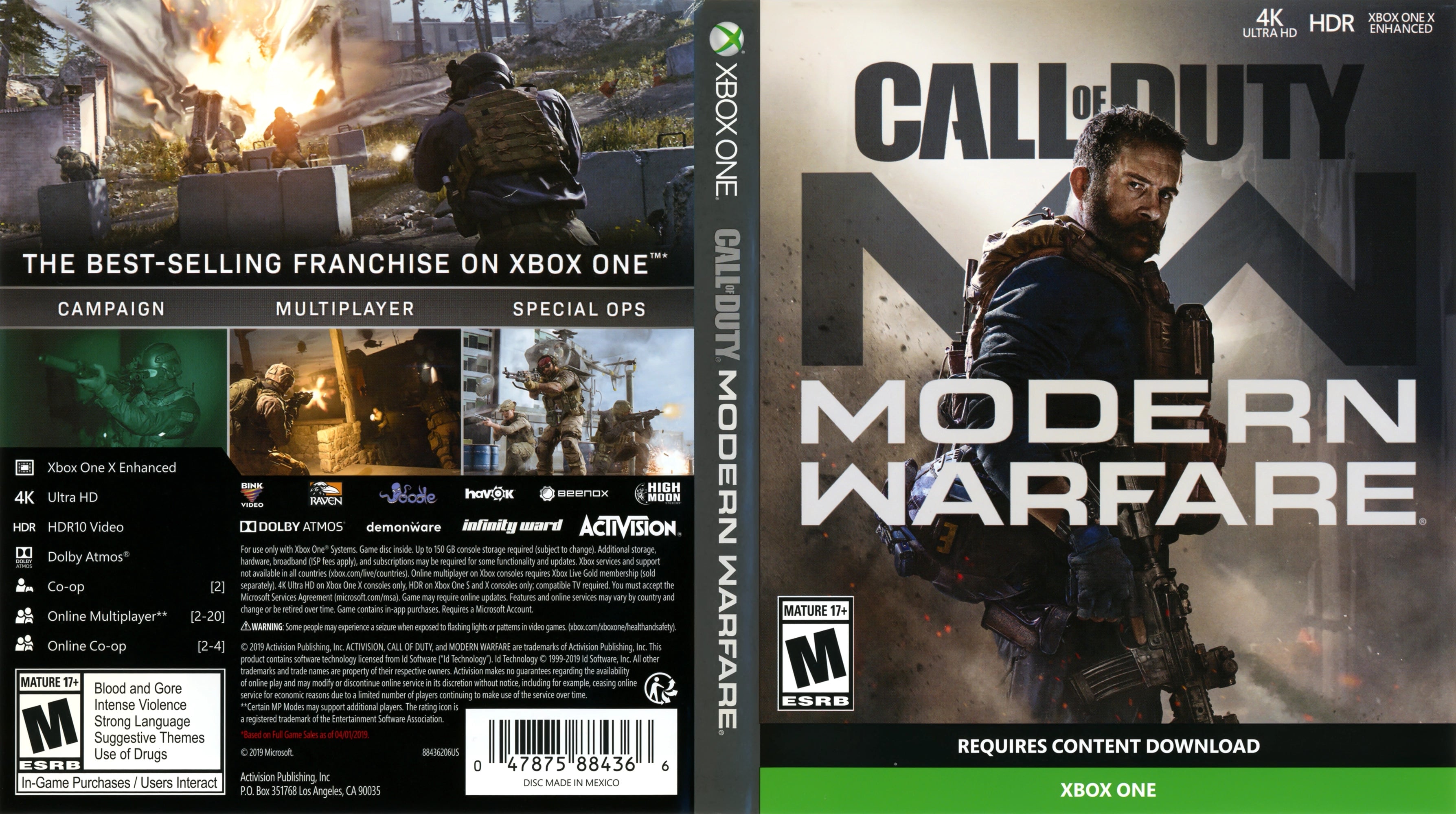 Call of Duty: Modern Warfare Xbox One - Video Game - Used - CaveGamers - Image 4