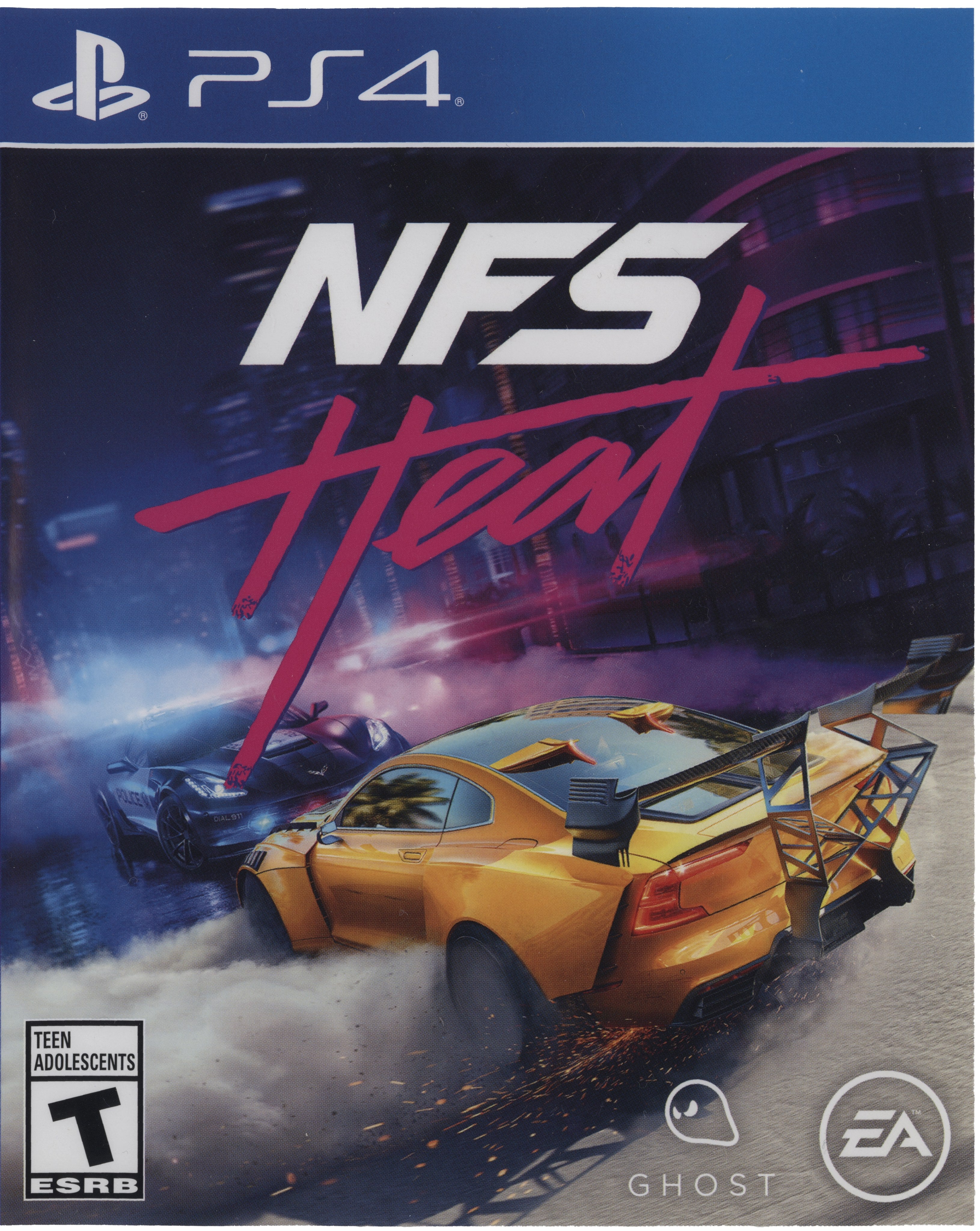 Need for Speed Heat PS4 - Video Game - Used - CaveGamers