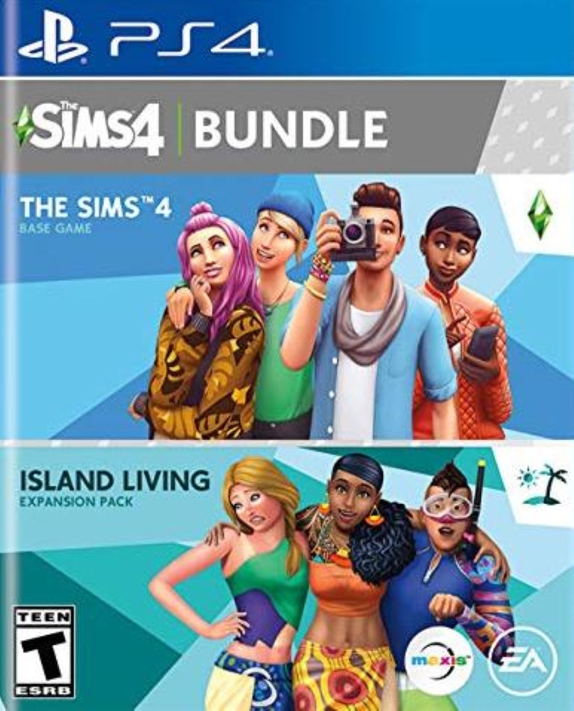 The Sims 4 Bundle: Island Living PS4 - Video Game - Used - CaveGamers