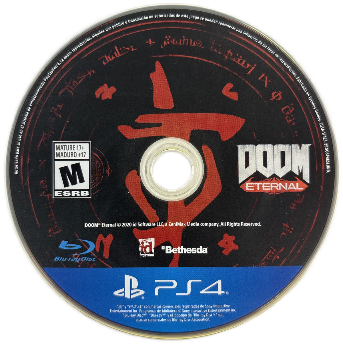 Doom Eternal PS4 - Video Game - Used - CaveGamers - Image 3