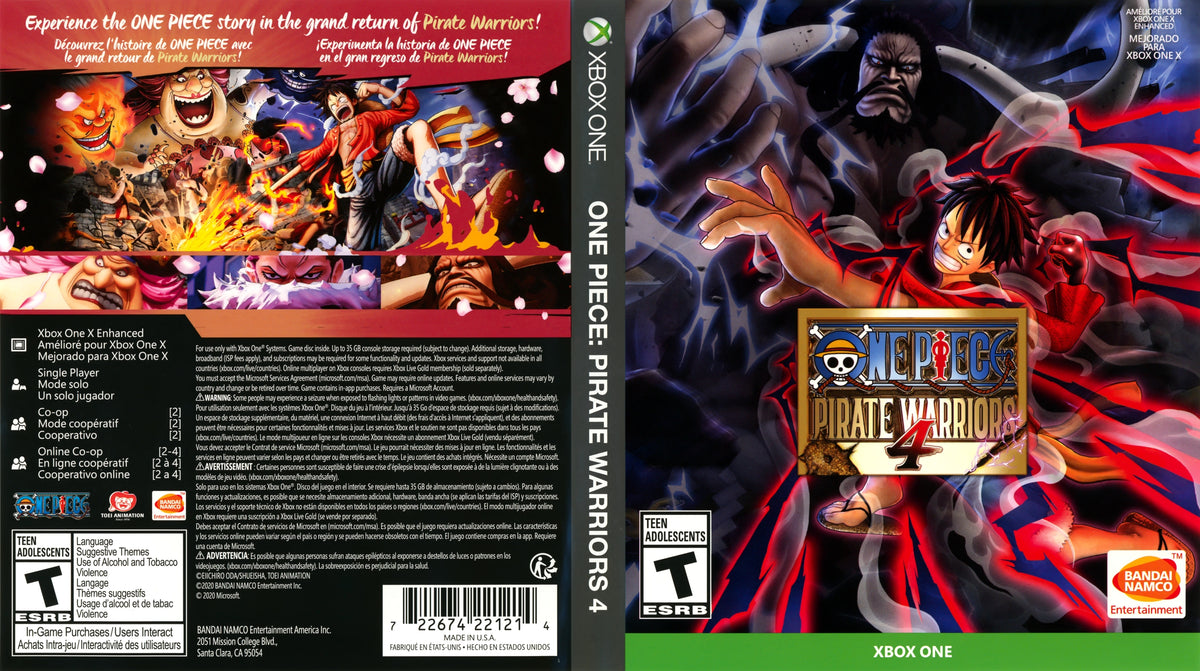 One Piece: Pirate Warriors 4 Xbox One - Video Game - Used - CaveGamers - Image 3