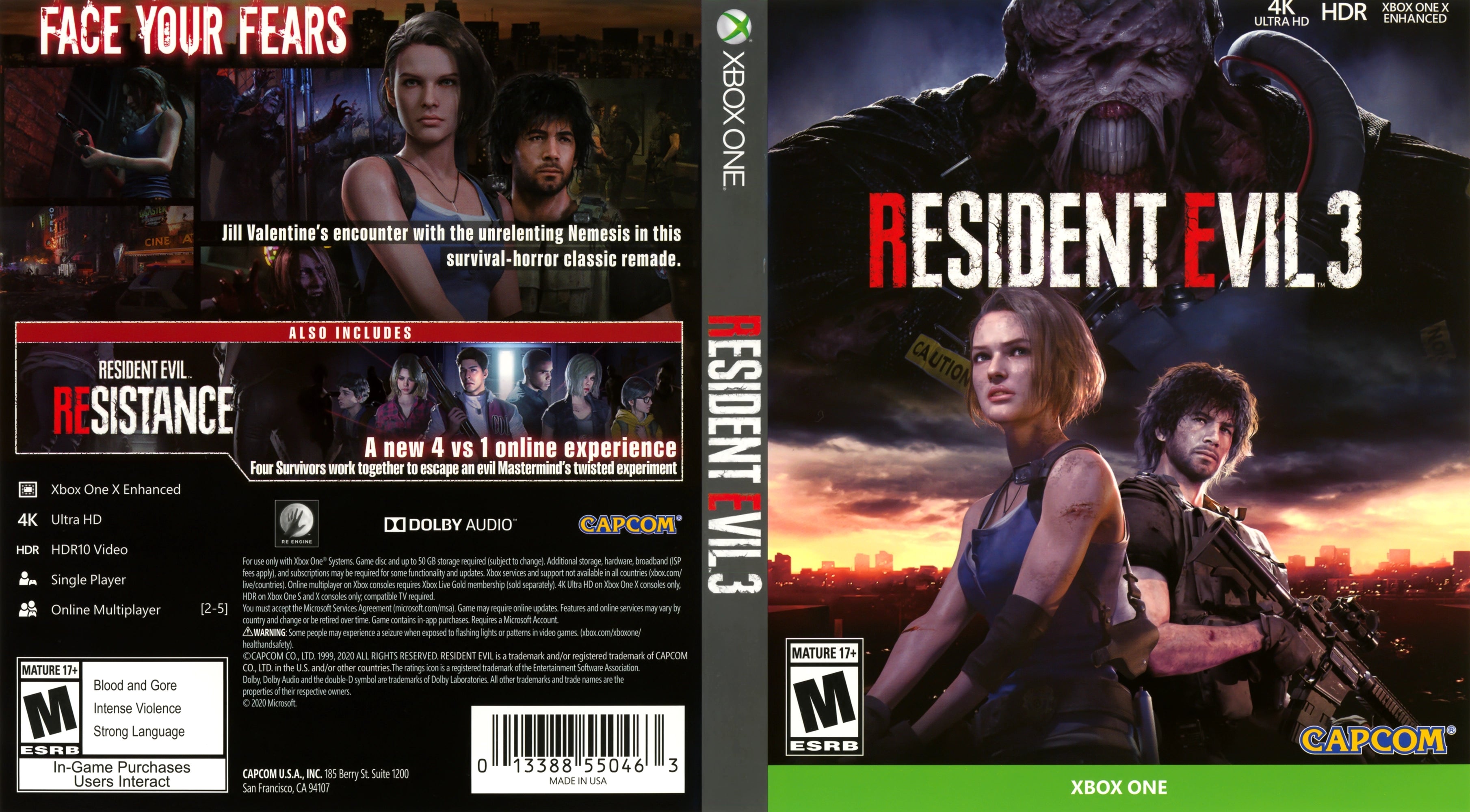 Resident Evil 3 Xbox One - Video Game - Used - CaveGamers - Image 4