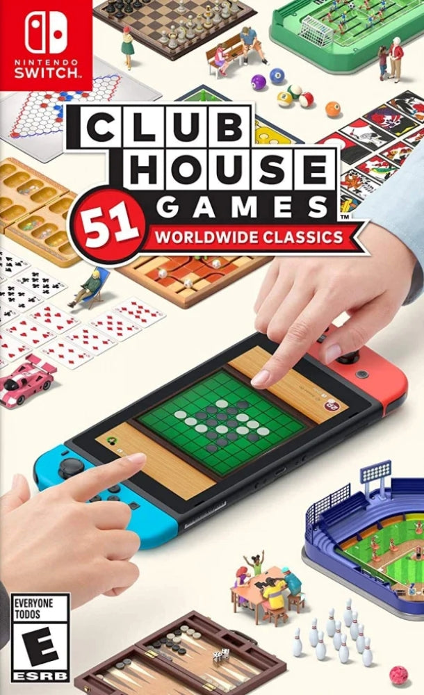 Clubhouse Games: 51 Worldwide Classics Switch - Video Game - Used - CaveGamers