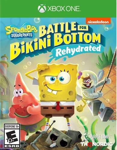 Spongebob Squarepants Battle for Bikini Bottom: Rehydrated Xbox One - Video Game - Used - CaveGamers