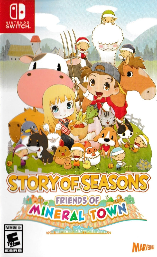 Story of Seasons: Friends of Mineral Town Switch - Video Game - Used - CaveGamers