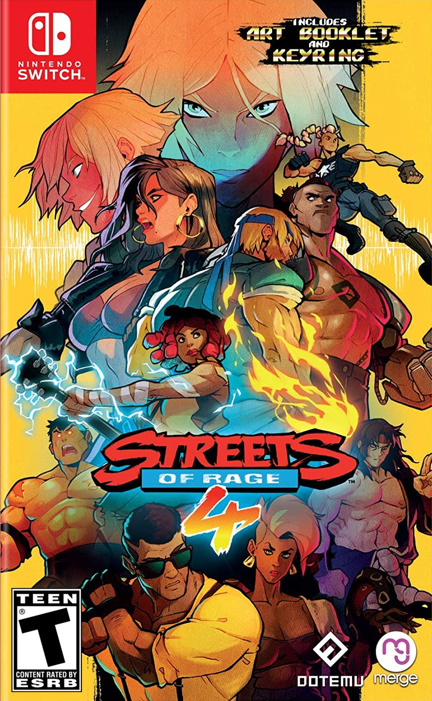 Streets of Rage 4 Switch - Video Game - Used - CaveGamers