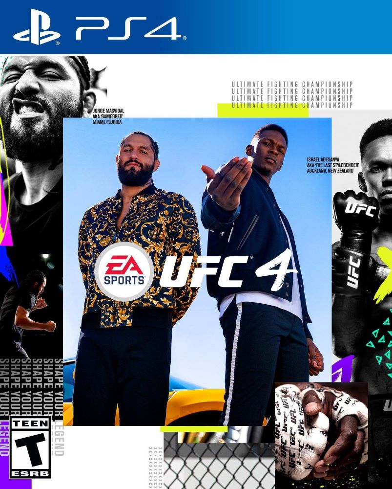 UFC 4 PS4 - Video Game - Used - CaveGamers