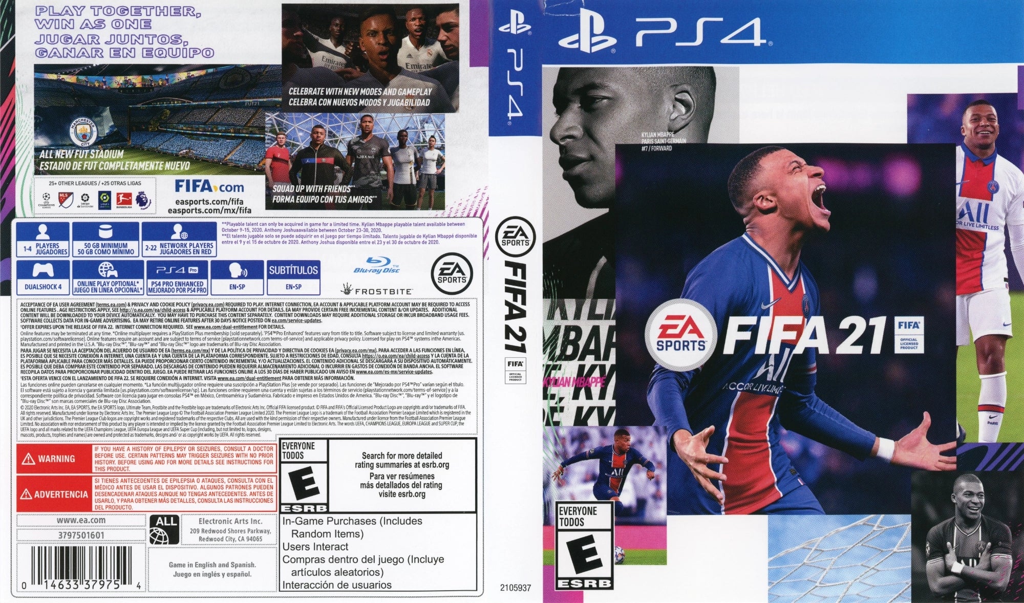 FIFA 21 PS4 - Video Game - Used - CaveGamers - Image 4