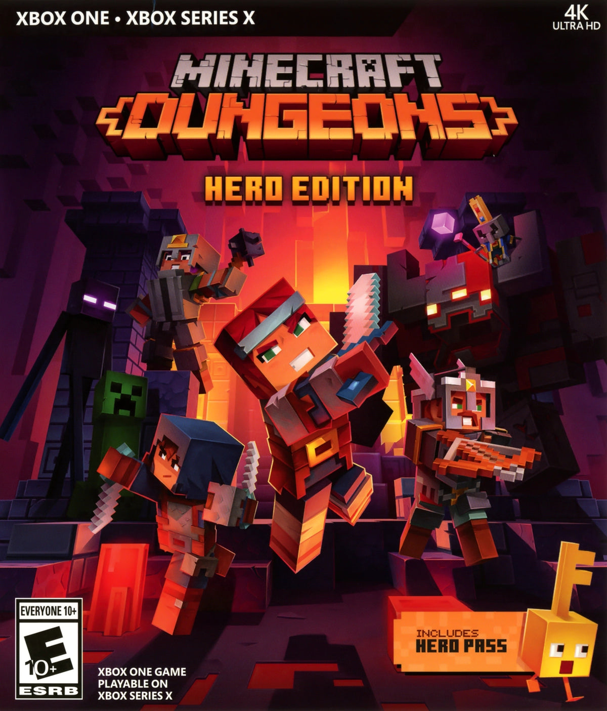 Minecraft Dungeons [Hero Edition] Xbox One - Video Game - Used - CaveGamers