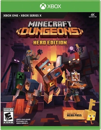 Minecraft Dungeons [Hero Edition] Xbox One - Video Game - Used - CaveGamers