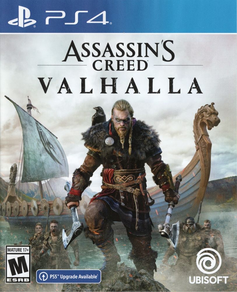 Assassin's Creed Valhalla PS4 - Video Game - Used - CaveGamers