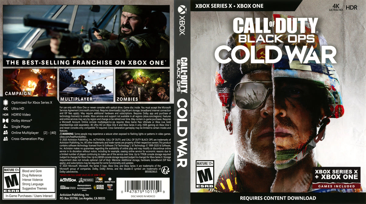 Call of Duty: Black Ops Cold War Xbox Series X - Video Game - Used - CaveGamers - Image 4