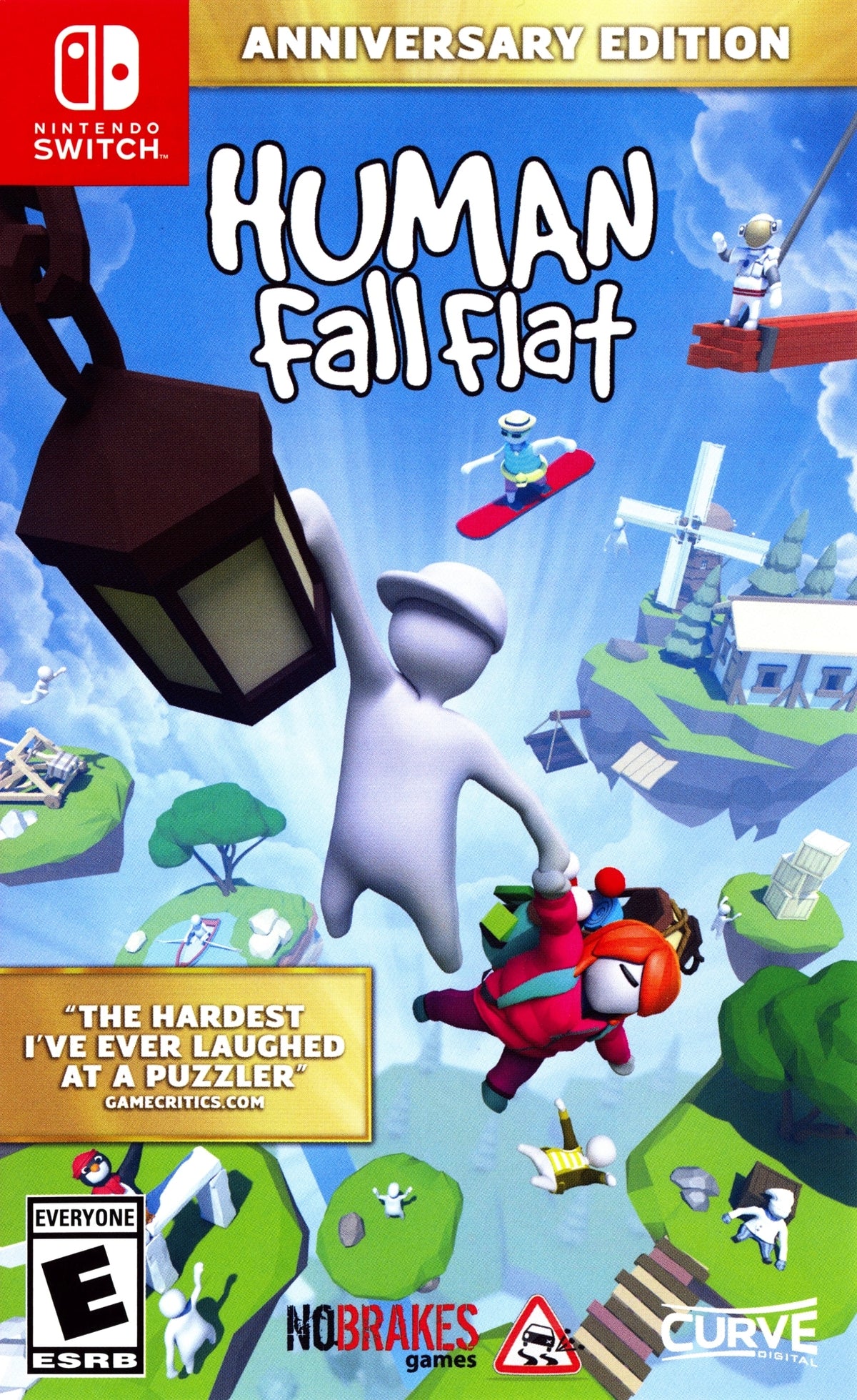 Human Fall Flat [Anniversary Edition] Switch - Video Game - Used - CaveGamers