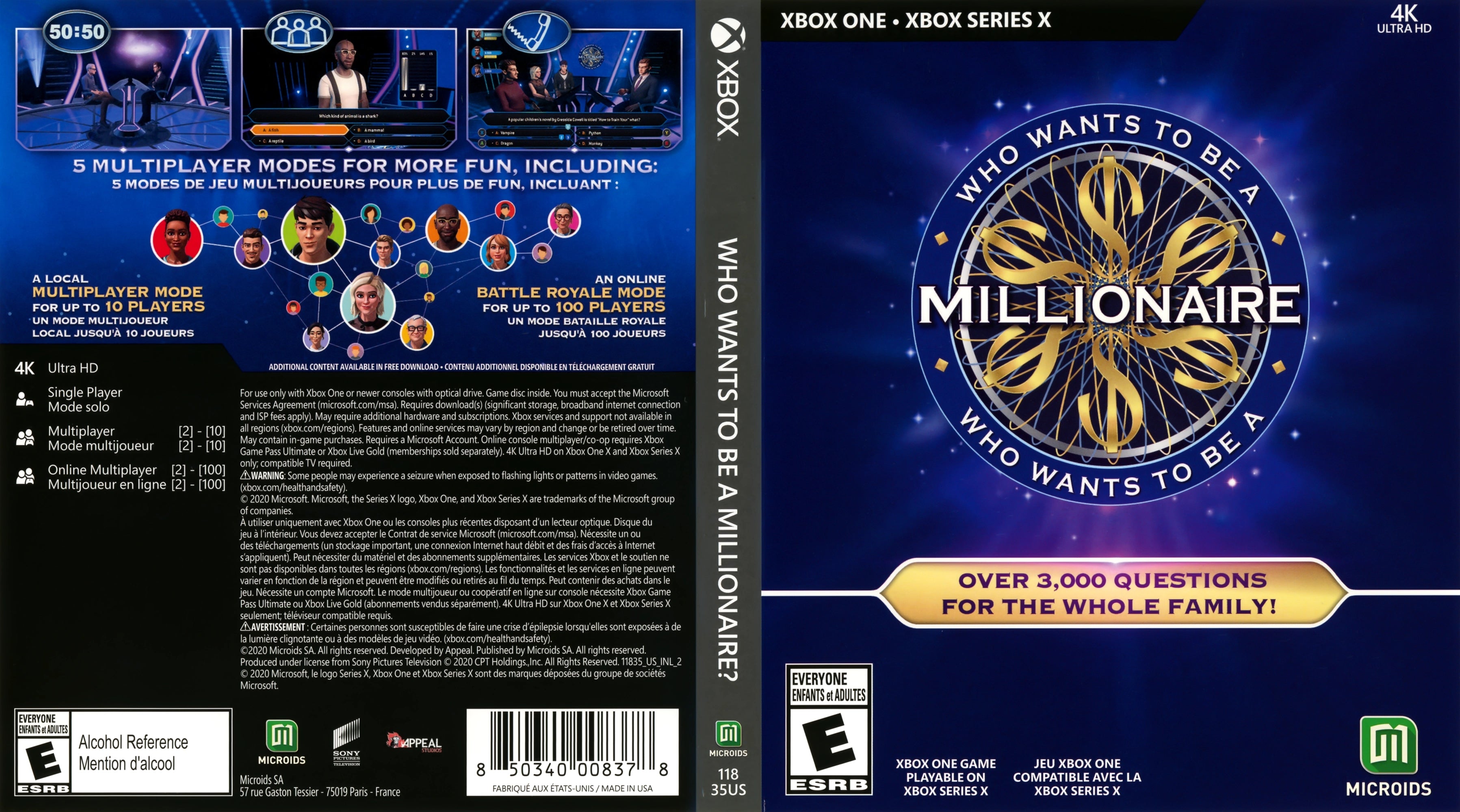 Who Wants to Be A Millionaire Xbox One - Video Game - Used - CaveGamers - Image 3