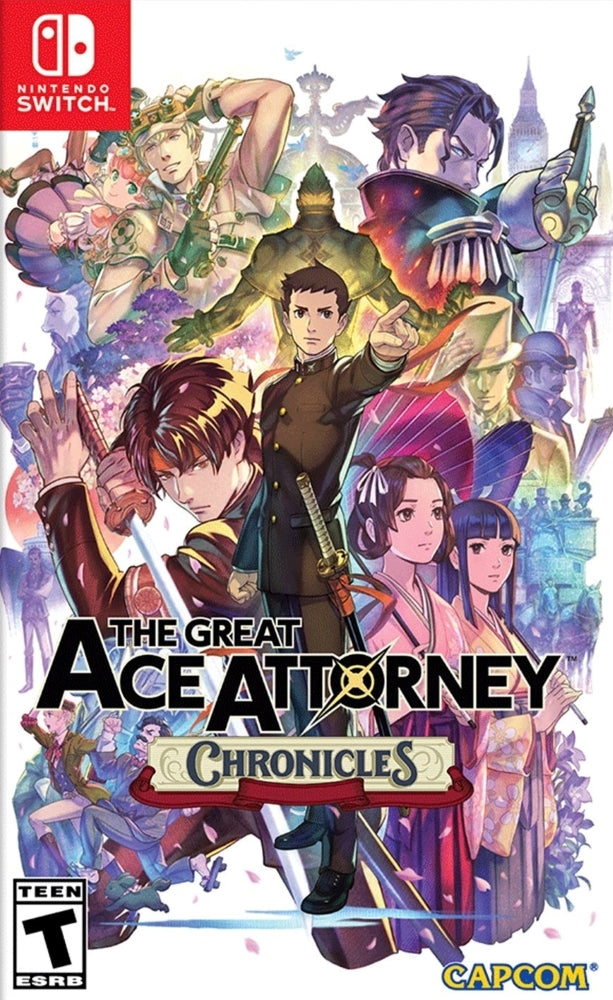 The Great Ace Attorney Chronicles Switch - Video Game - Used - CaveGamers