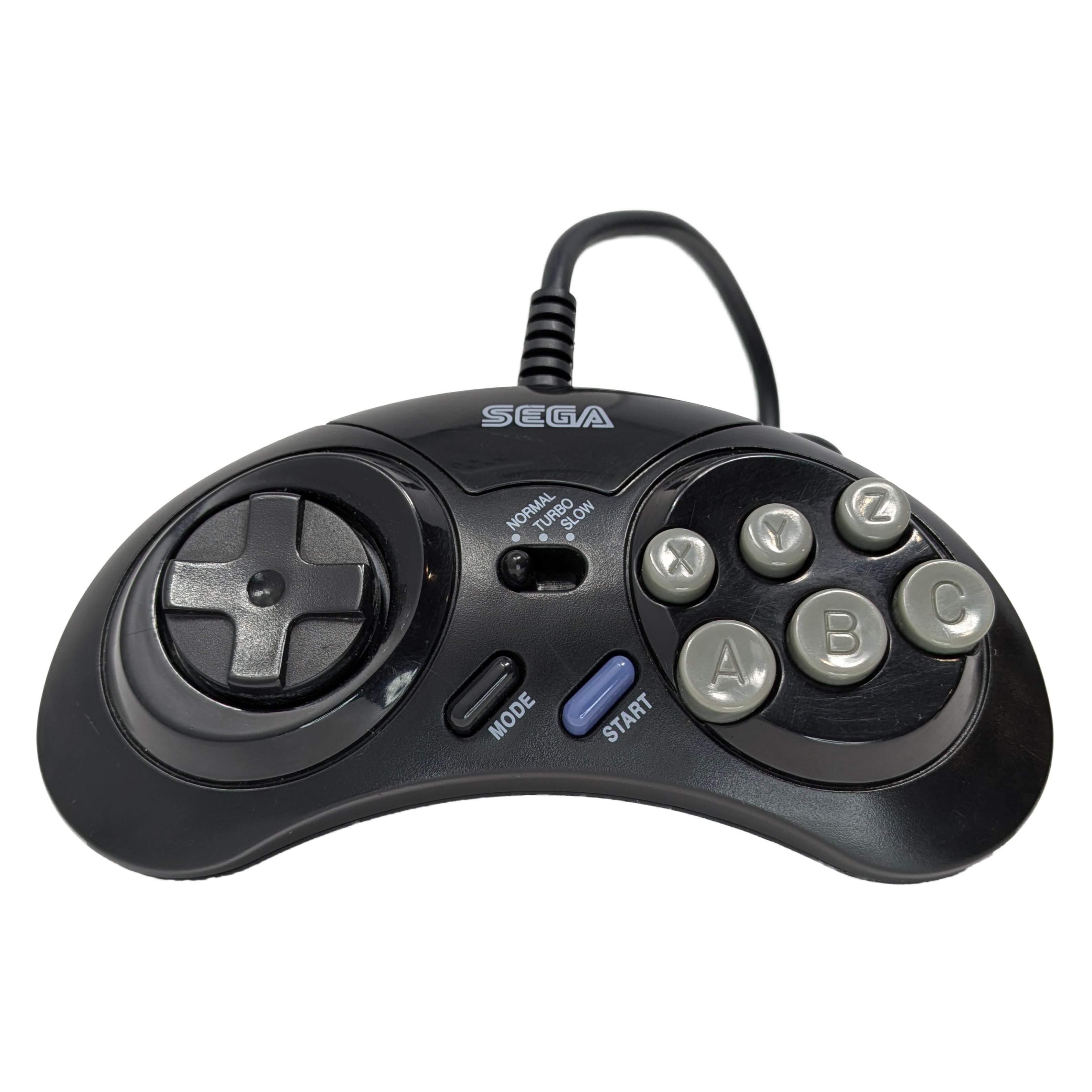 Sega Genesis Arcade Pad 6 Button Controller - Video Game Accessory - Used - CaveGamers - Image 2