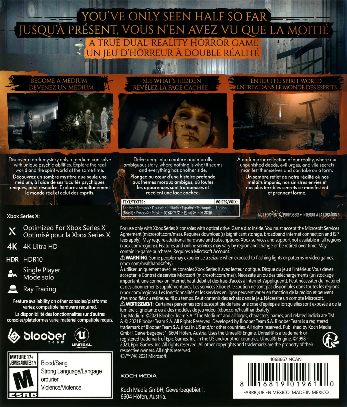 The Medium Xbox Series X - Video Game - Used - CaveGamers - Image 2