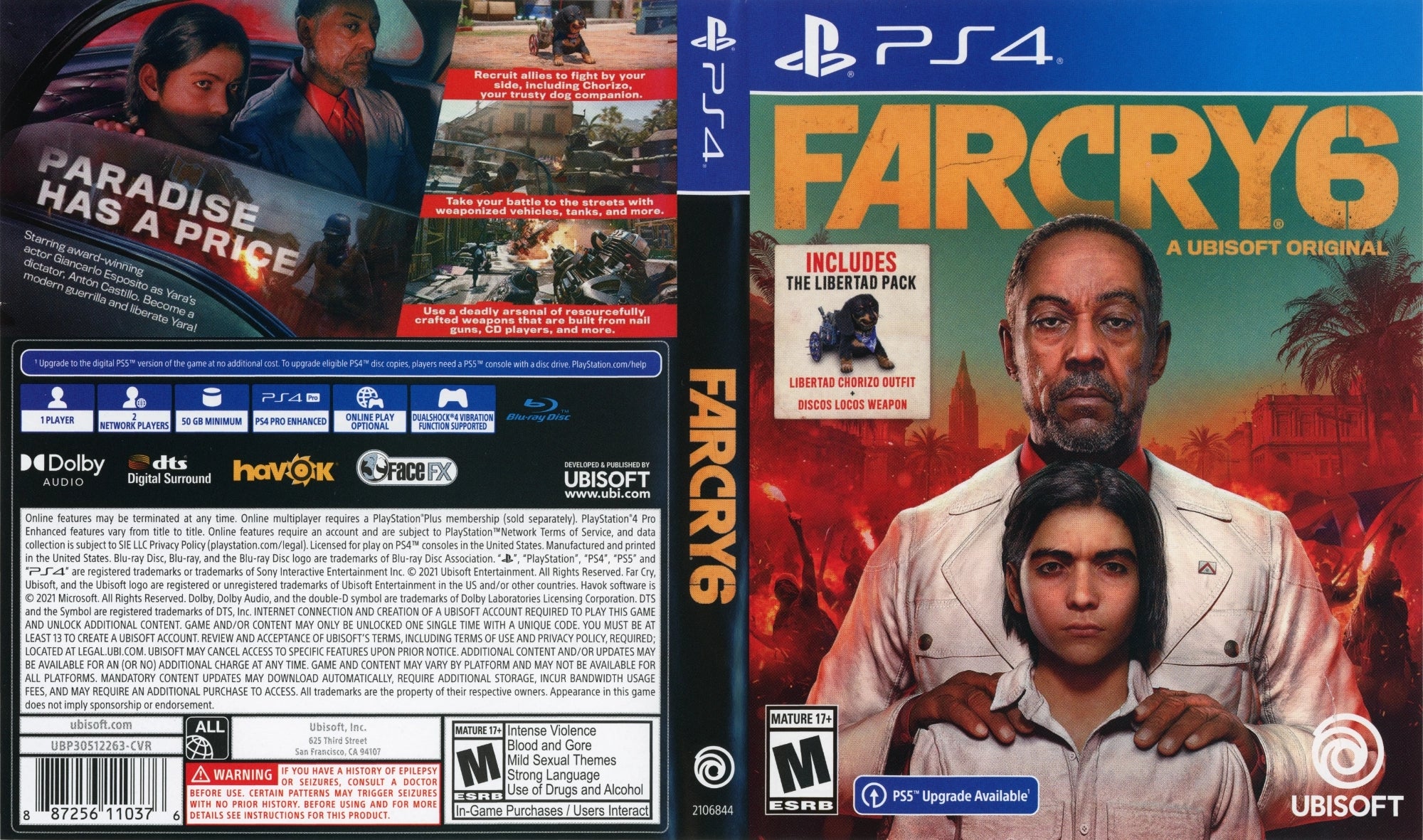 Far Cry 6 PS4 - Video Game - Used - CaveGamers - Image 4