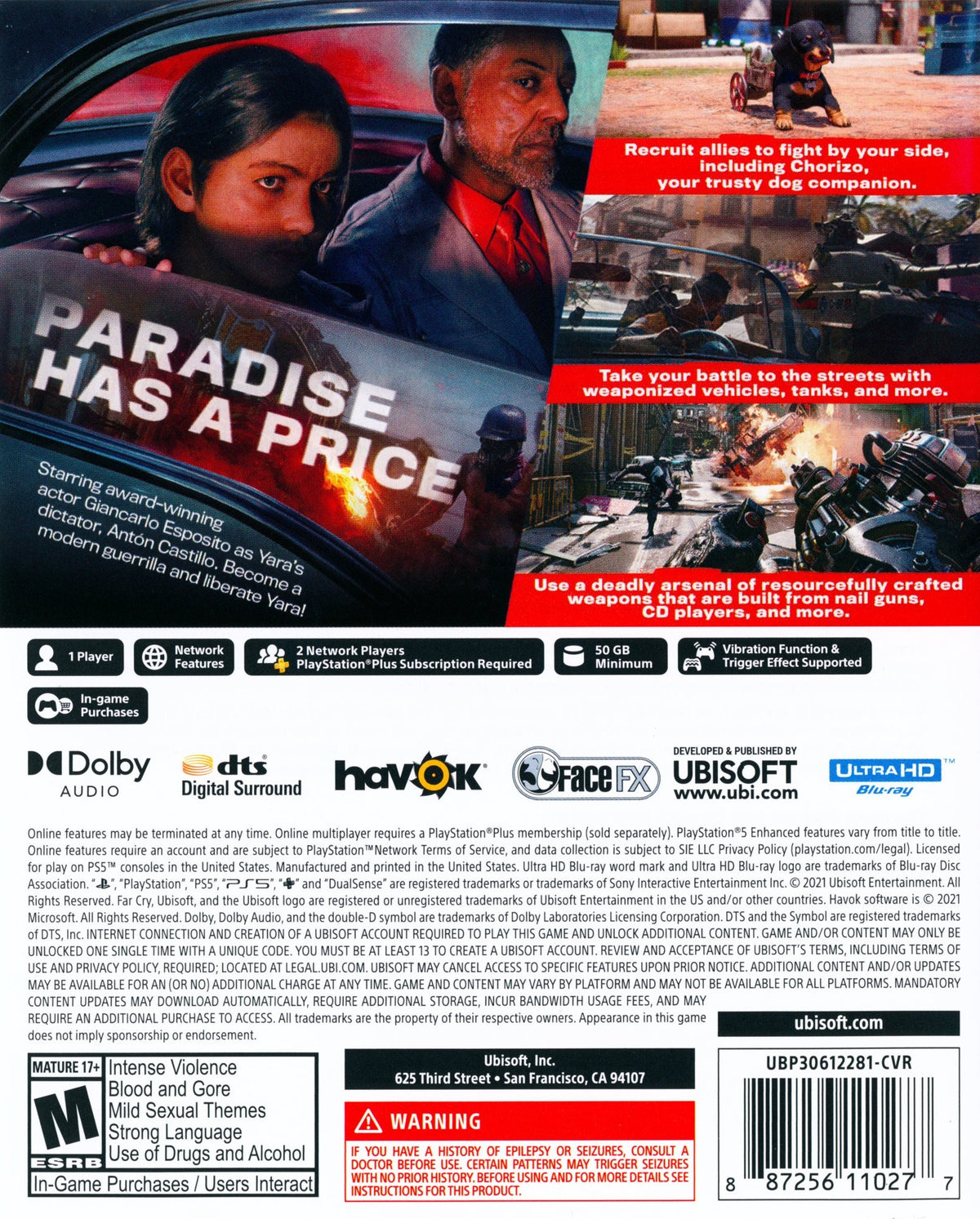 Far Cry 6 PS5 - Video Game - Used - CaveGamers - Image 2