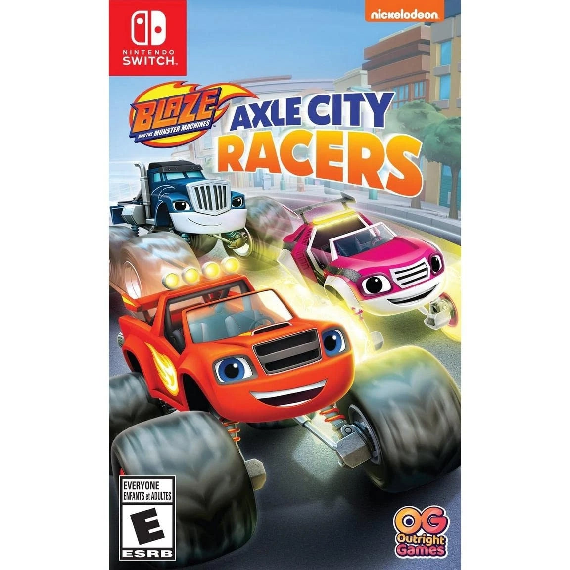 Blaze and the Monster Machines: Axle City Racers Switch - Video Game - Used - CaveGamers