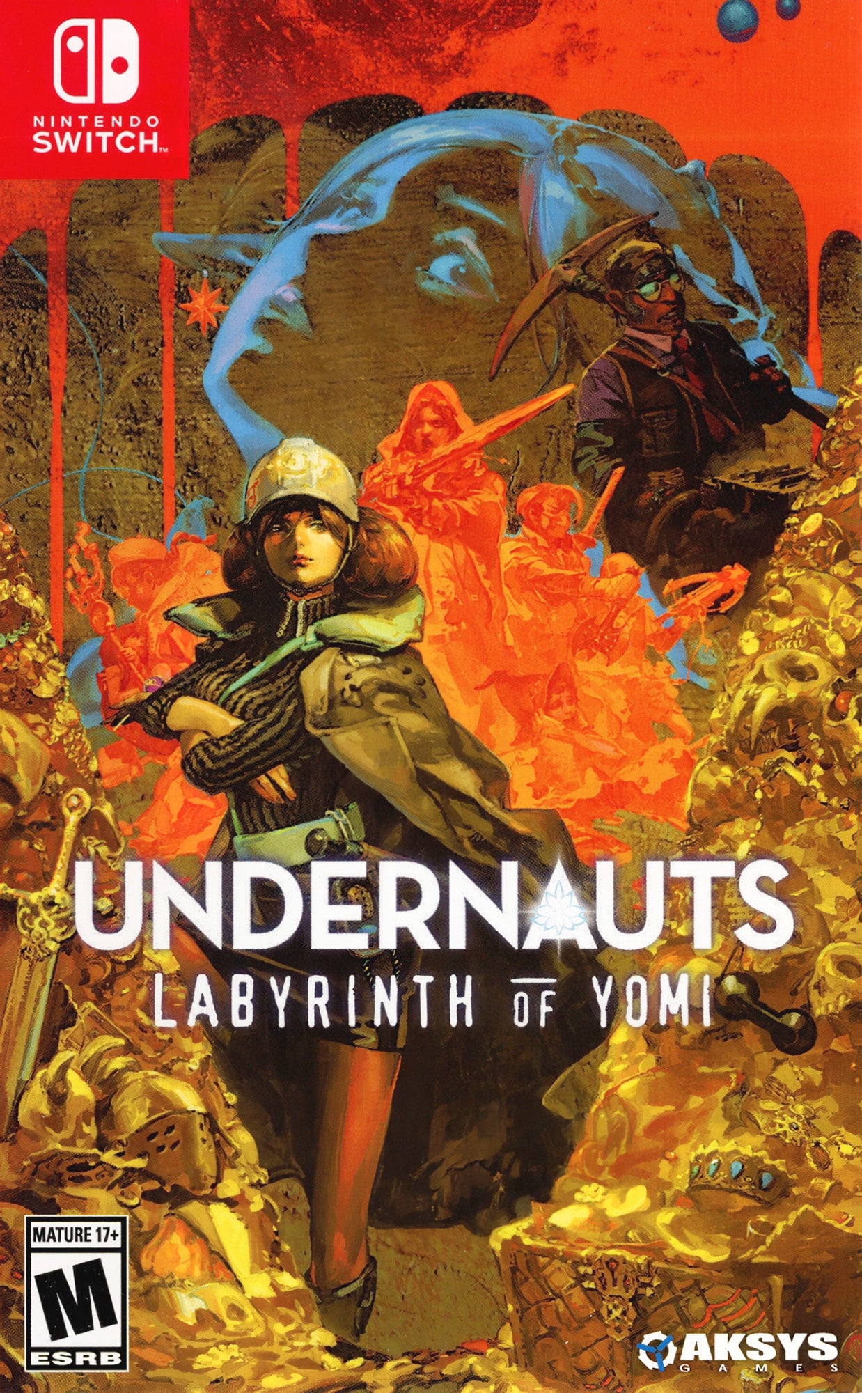 Undernauts: Labyrinth of Yomi Switch - Video Game - Used - CaveGamers