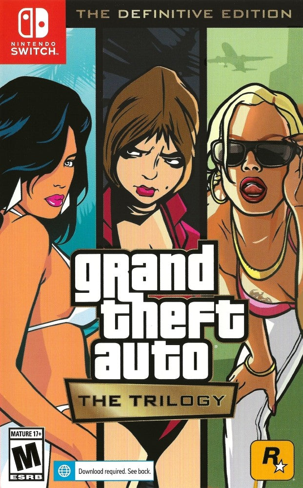 Grand Theft Auto: The Trilogy [Definitive Edition] Switch - Video Game - Used - CaveGamers