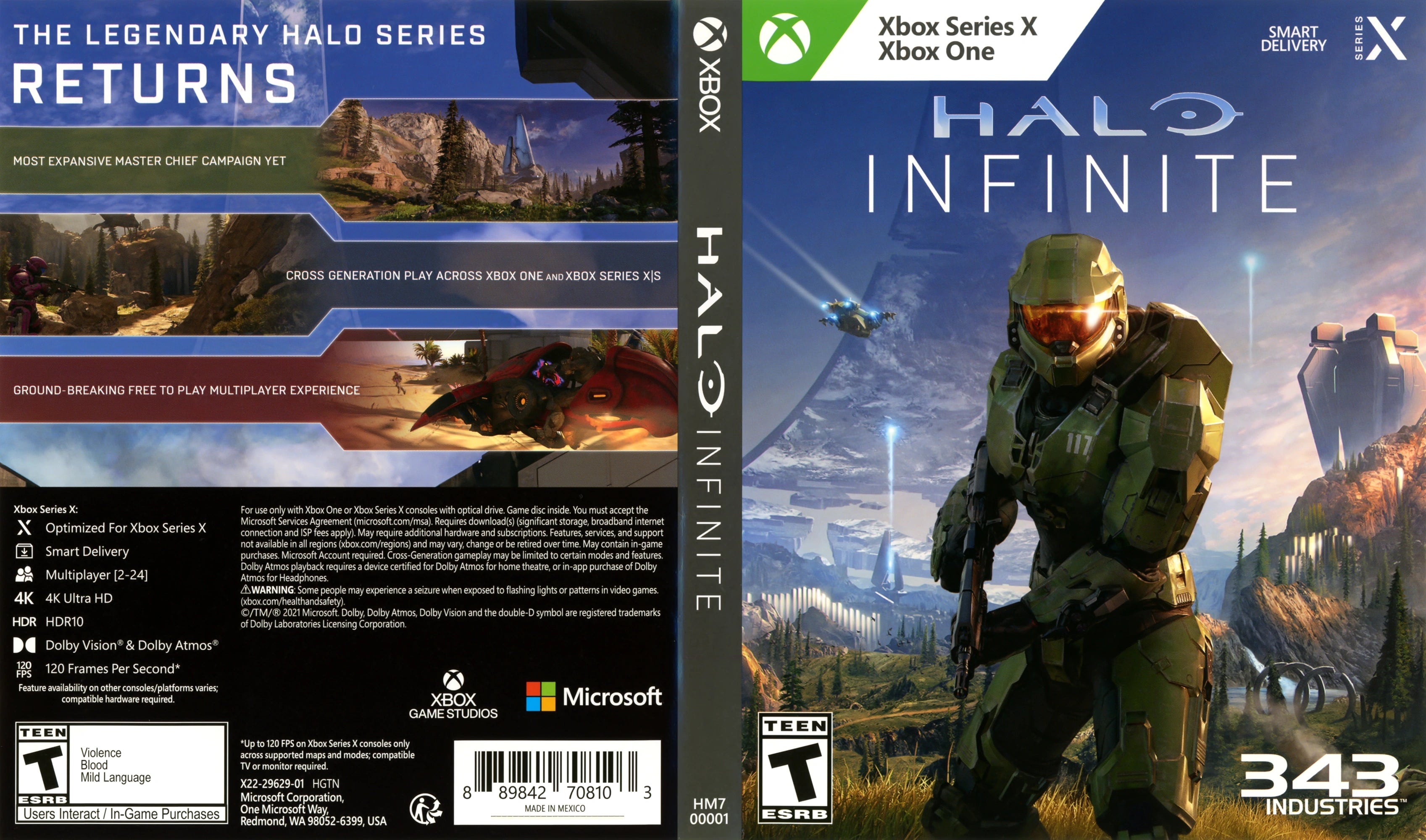 Halo Infinite Xbox Series X - Video Game - Used - CaveGamers - Image 3