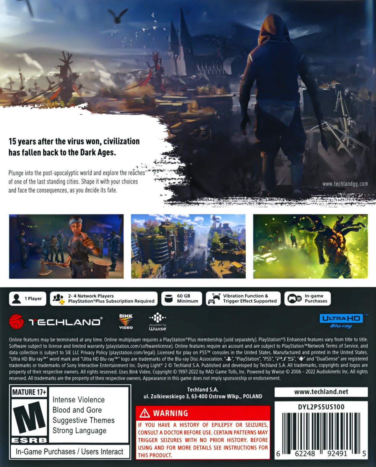 Dying Light 2: Stay Human PS5 - Video Game - Used - CaveGamers - Image 2